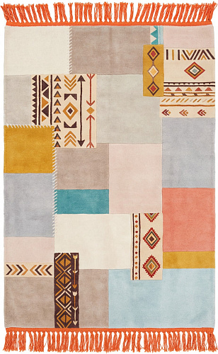 Patchwork Grid Rug
