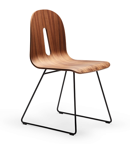 Gotham Walnut Chair