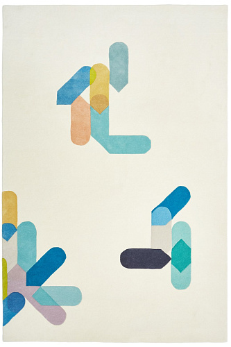 Color Stamp Designer Rug