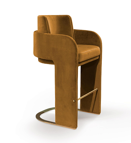Odisseia Sculptural Bar Stool