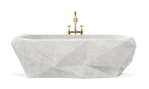 Gemstone Marble Bath