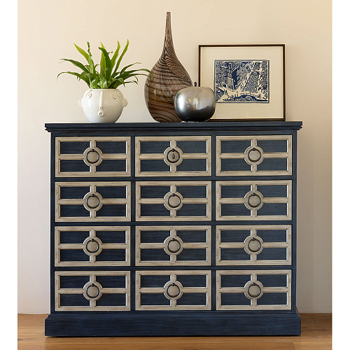 Midmoor Chest of Drawers Blue Painted