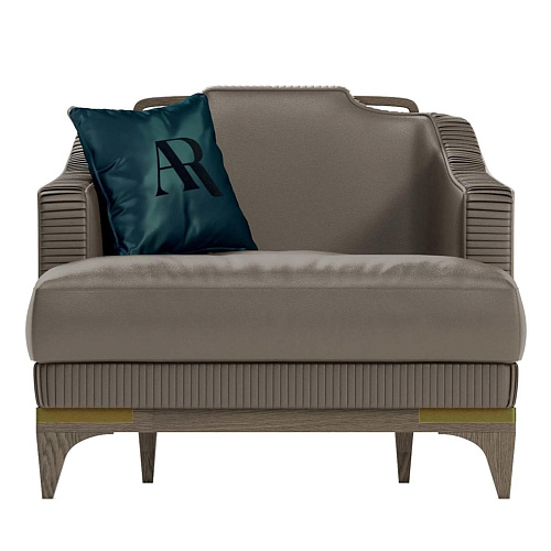 Premium Artisan Leather Armchair