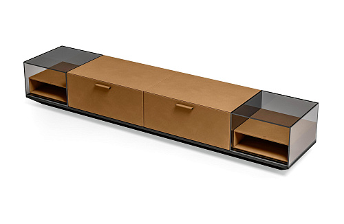 Luxurious Leather TV Stand