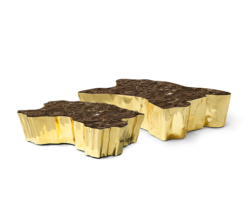 Paradise Brown Stone Coffee Table