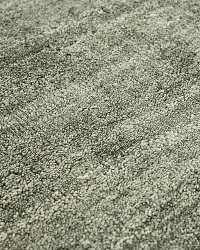 Pure Green Bamboo Silk Rug