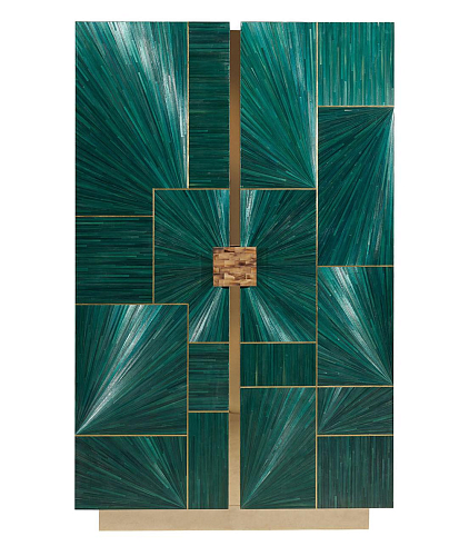Stipo Green Cabinet