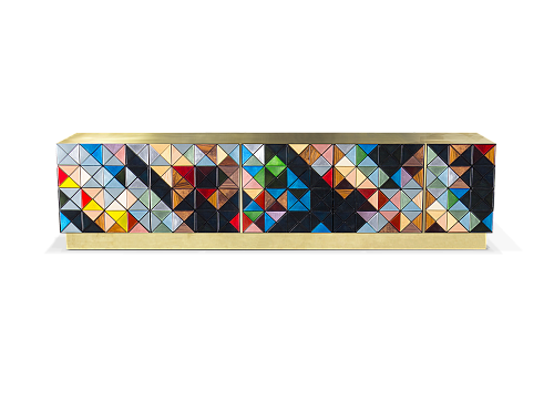 Mosaic Modern TV Cabinet