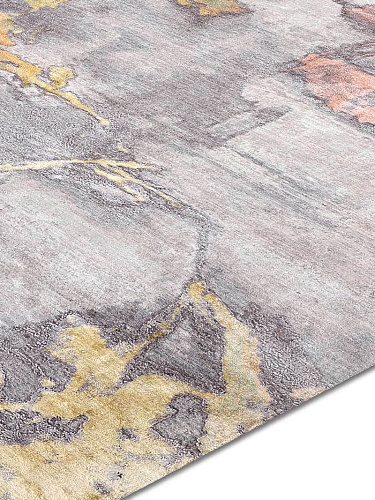 Pastel Sun Hand-Knotted Rug