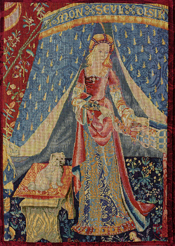 Lady with the Dog Tapestry