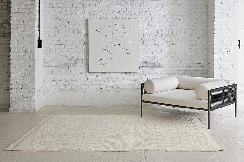 Cocoon 1 White Rug