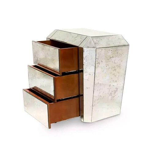 Tamaris 3 Drawers Bedside Table