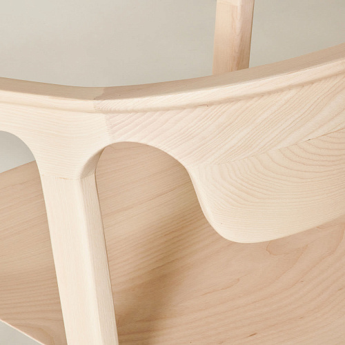 Duna Bespoke Natural Ash Chair Italian Artisan Made