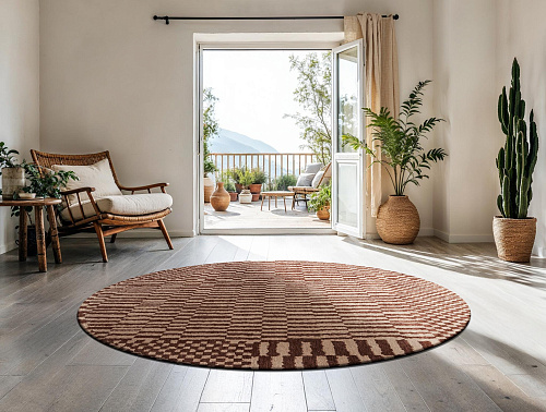 Ksar 9653 Round Rug