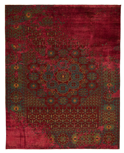 Mamluk Kensington Raved Red Rug