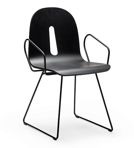 Gotham Black Ash Chair