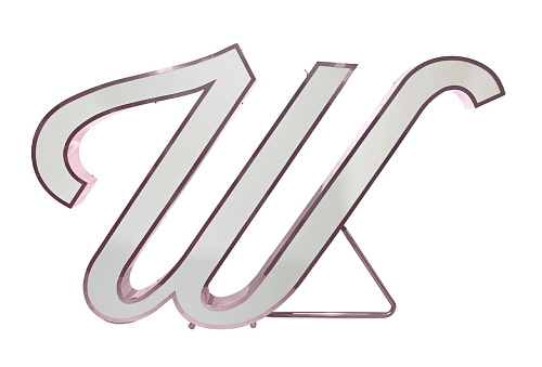 Illuminated Alphabet W