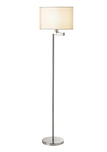 Metal Floor Lamp with Cylindrical Shade