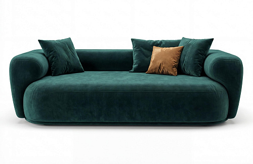 Stone Sofa in Teal Fabric