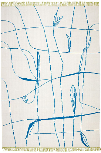 Ravie Vert Designer Rug