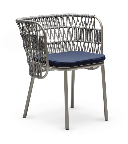 Jujube Sand Blue Outdoor Chair