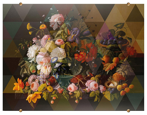 Fancy Bouquet Wall Panel