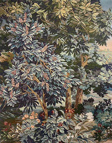Flemish Green Tapestry