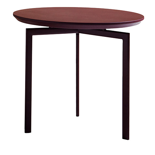 Pretty Burgundy Handcrafted Coffee Table