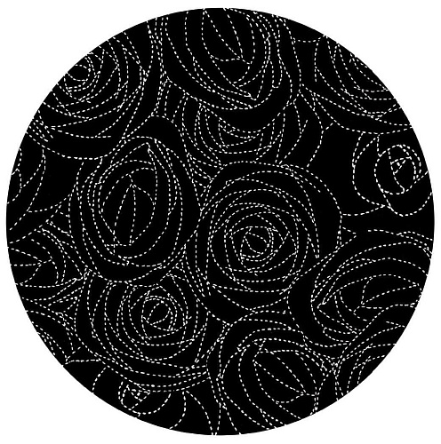 Rosetum Circle Designer Rug
