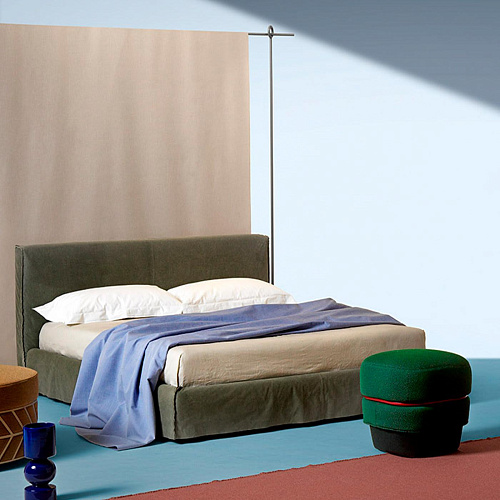 Chemise Green Italian Pouffe