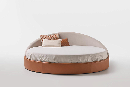 Arco Leather Bed