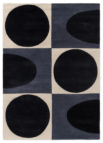 Spot Square Blue/Navy 157908 Rug