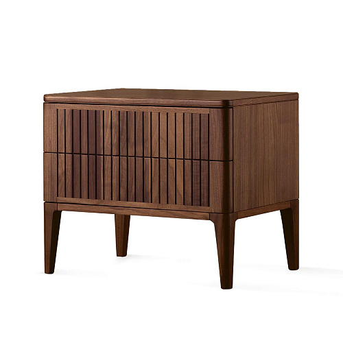 Eleva Deluxe Brown Nightstand