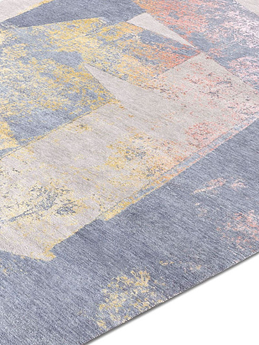 Pastel Sun Hand-Woven Rug