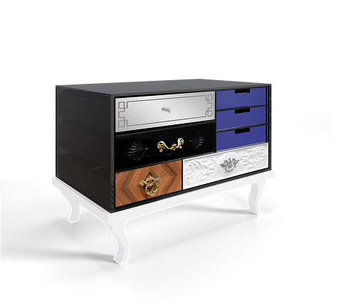 Urban Luxe Bedside Table