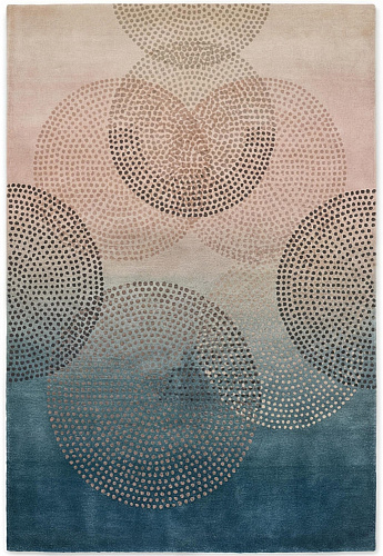 Misty Circles Rug