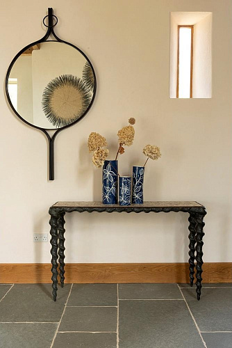 Karinta Console Table White Oyster