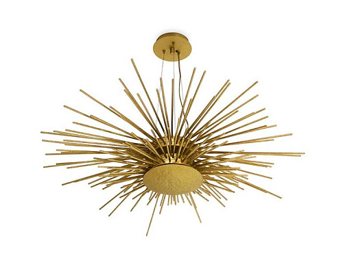 Solar Brass Pendant Light