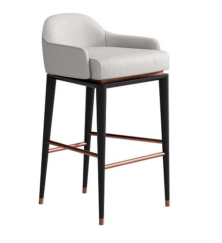 Luxury Leather Bar Stool