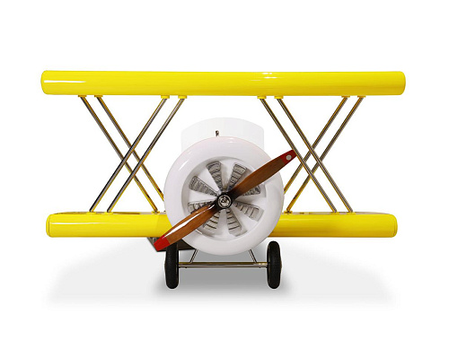 Sky Rider Yellow Plane Bed