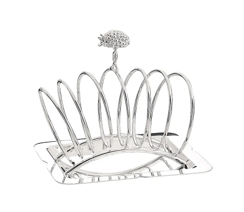 Silver Raspberry Toast Rack