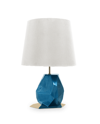 Essence Small Blue Table Lamp