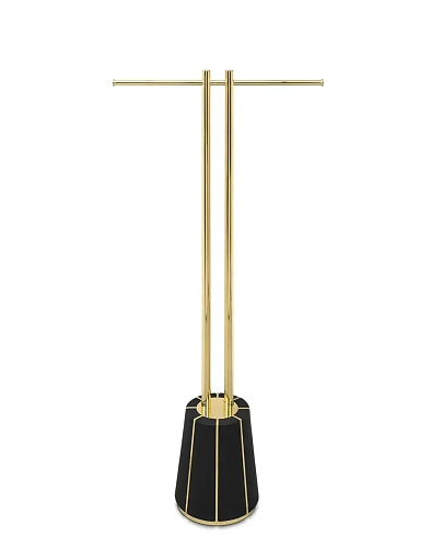Regal Black Towel Rail