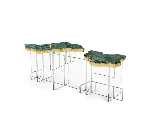 Guatemala Stone Artisan Coffee Table