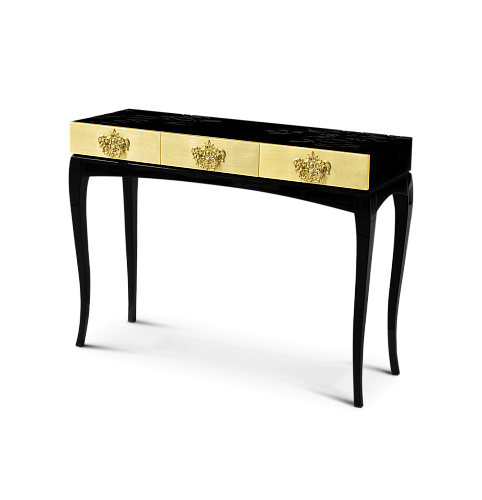 Trinity Gold Luxe Console