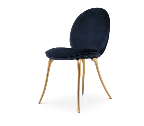 Solara Blue Dining Chair