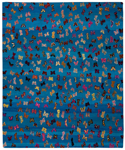 Little Butterfly Blue Rug