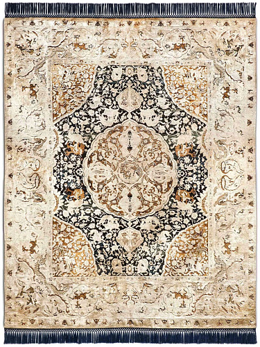 Gold Luxury Hand-Knotted Rug