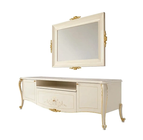 Ivory TV Stand
