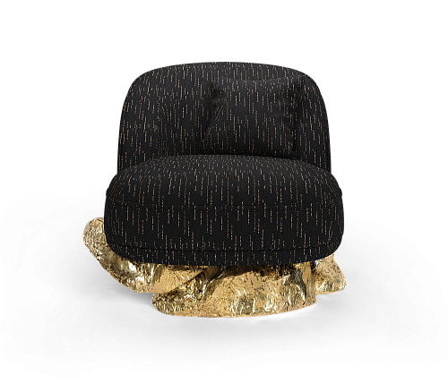 Black Luxe Armchair